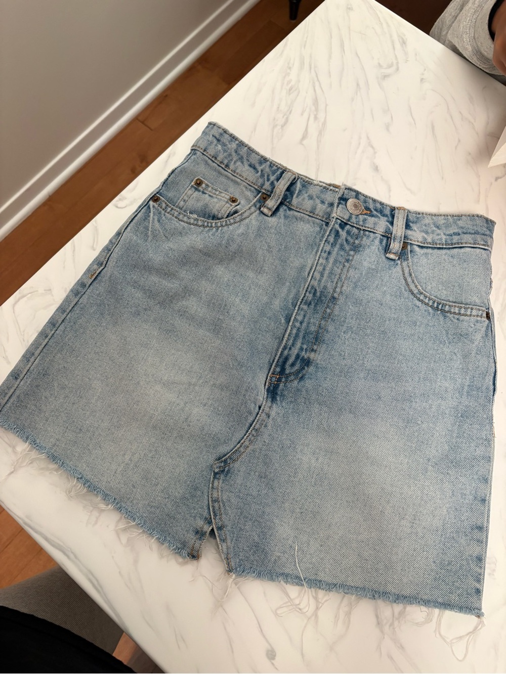 Zara jean skirt